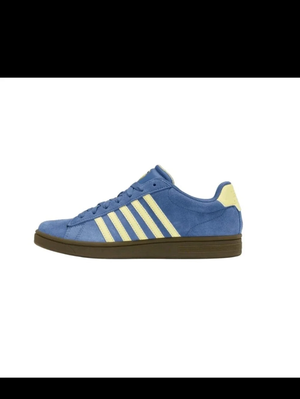 K-Swiss Court Tiebreak II SDE Men's Blue Horizon/Wax Yellow/Dark Gum 09492-466-M